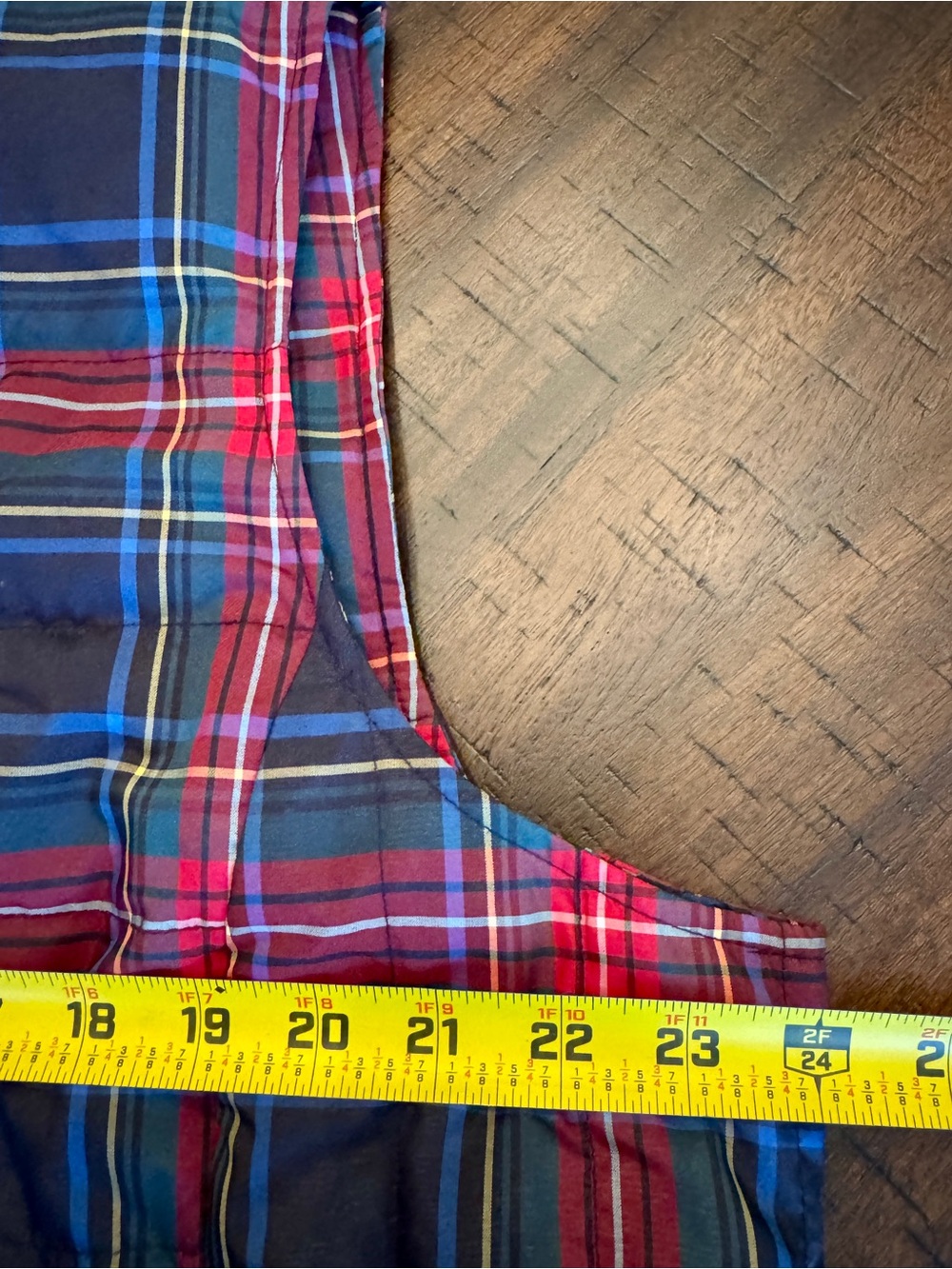 Talbots Tartan Plaid Vest women’s Sz XL Quilted Down - Picture 5 of 11